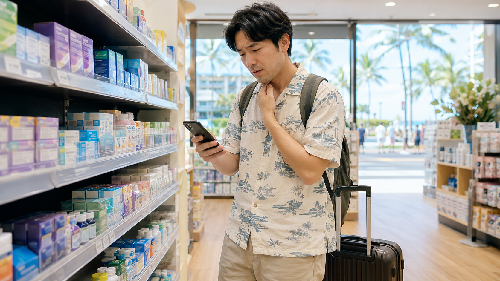 ハワイで吐き気・乗り物酔いがつらいときは？Dramamine・Bonineの見方