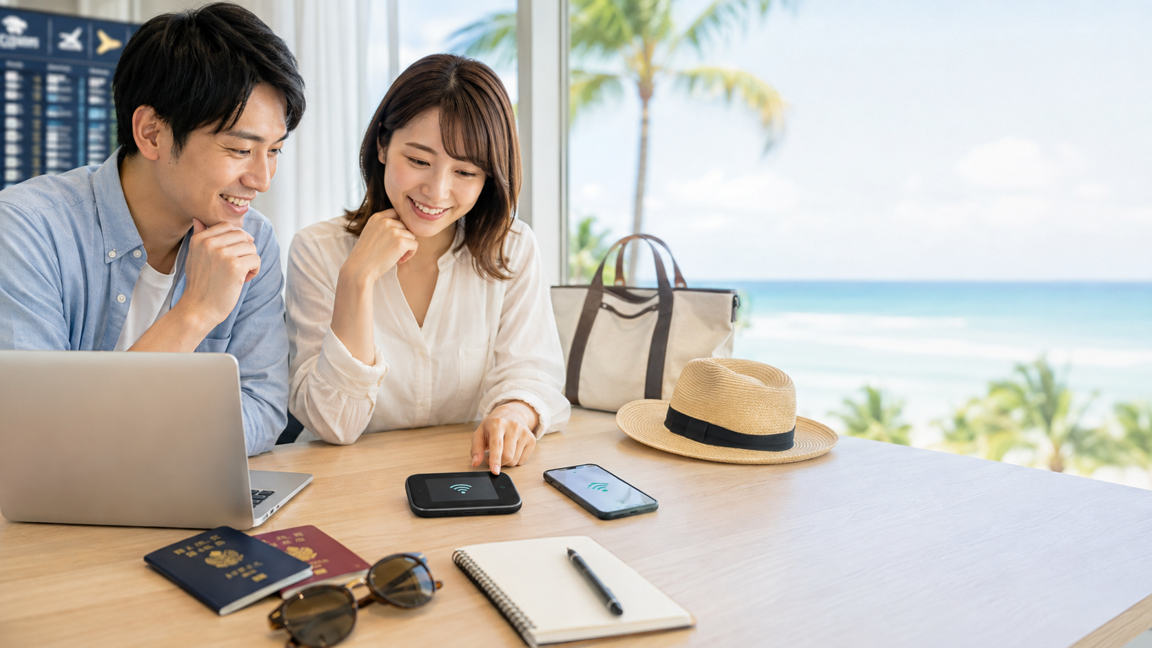 ハワイWi-Fiレンタル比較|家族旅行・PC利用に向いている選び方